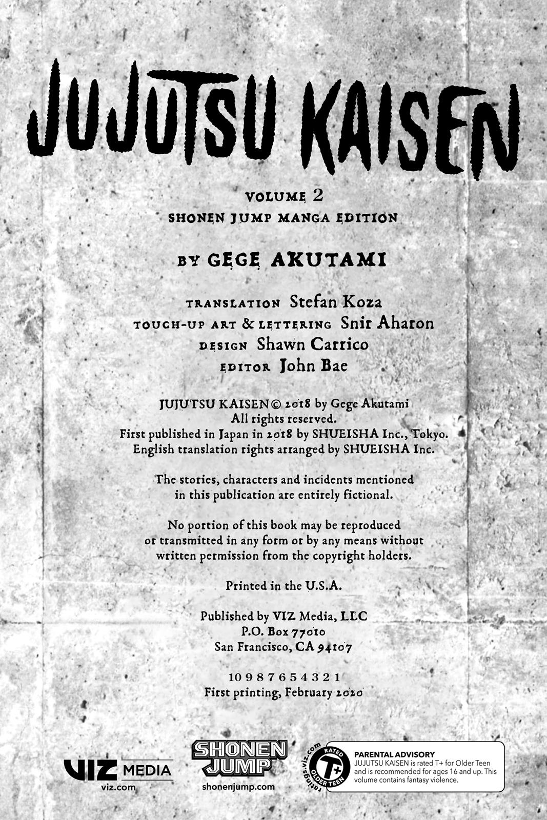 Jujutsu Kaisen, Chapter 8 Image 03